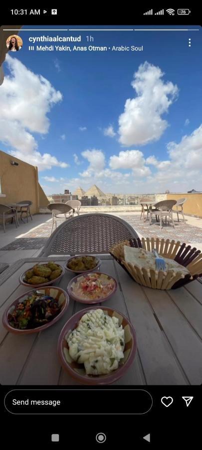 Bedouin Pyramids View Hotel Kafrat al Jabal Exterior photo